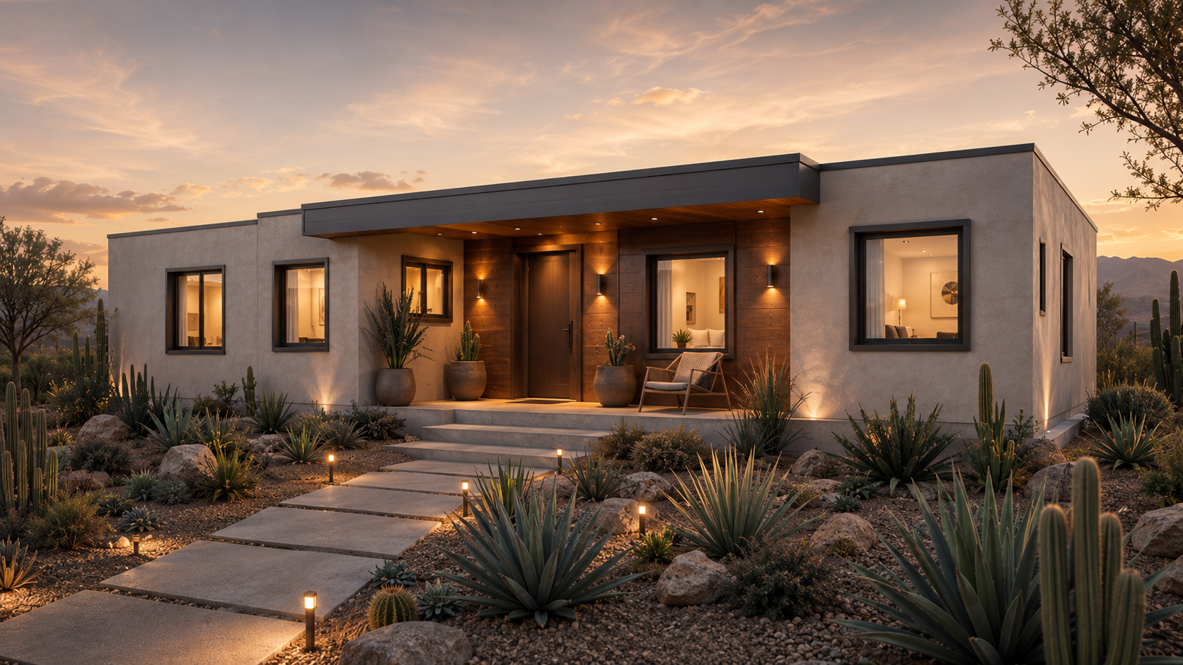 Modelo Essence casa modular compacta Homes 2 Go